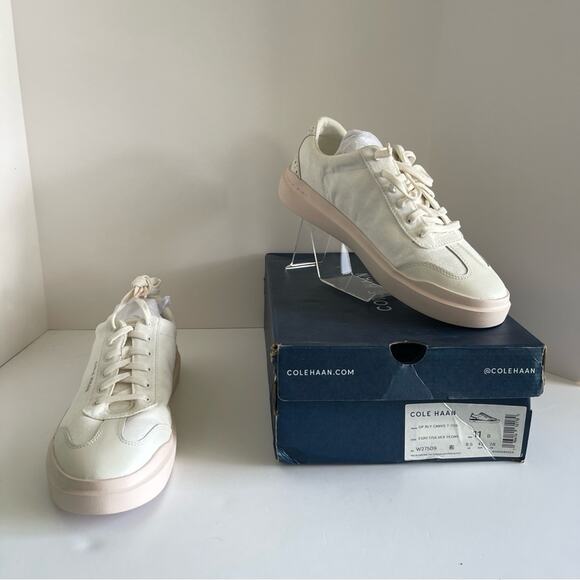 Cole Haan Grandpo Rally Canvas T Toe Shoes Sneakers - Picture 2 of 16